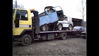 Scrap yard lorries Bedford TK Ford Cargo and more [upl. by Norvell139]