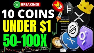 Top 10 Crypto Coins Will Make Millionaires BEST CRYPTO TO BUY NOW Under 1 in 2023 [upl. by Kizzee]