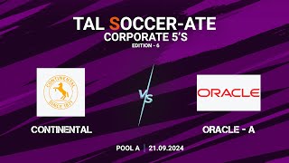 TAL  BLR  Corporate 5s  Edition  6  Continental vs Oracle  A  21092024 [upl. by Wesley792]