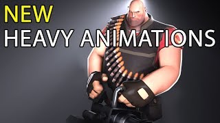 Heavy FP Animation Overhaul Demonstration [upl. by Odnumyer779]