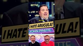 🤣 JOHN HATES ARUGULA 🤬 JOHN PINETTE 😆 funny comedy shorts [upl. by Sorodoeht]