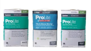 How to Use ProLite® Tile amp Stone Mortar [upl. by Heath]