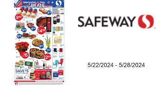 Safeway Weekly Ad US  05222024  05282024 [upl. by Otrebron821]