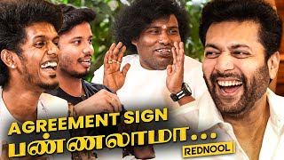 🤣என்ன Yogi Babu உண்மைய சொல்லிடவா  Jayam Ravi Fun Packed Interview  Siren  Rednool Special [upl. by Phionna]