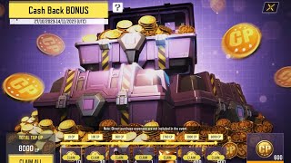 Codm Claiming Top Up Bonus Event Rewards  S10 Cod Mobile [upl. by Anbul315]