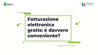 Fatturazione elettronica gratis è davvero conveniente [upl. by Annoed534]