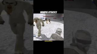 The Wampas come for Echo Base starwars youtubeshorts tv [upl. by Mroz]