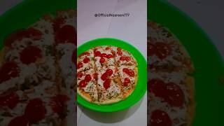 Bahar jeisa pizza Ghar pe banaye pizza recipepizzarecipe homemadepizza shorts [upl. by Enneirda]