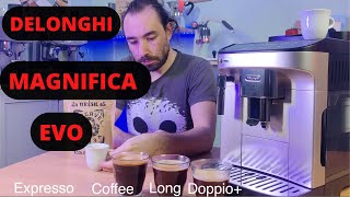 Test Delonghi Magnifica Evo [upl. by Cutler]