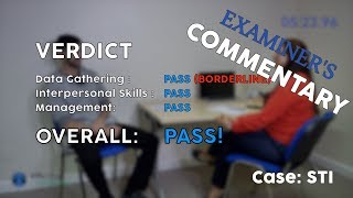 PASS THE CSA w EXAMINERS COMMENTARY  MRCGP EXAM PRACTICE  STI  CSA Prep  Episode 5b [upl. by Dailey245]