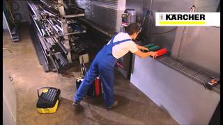 Karcher BR 40  10C Heavy duty scrubber dryer [upl. by Acinna]