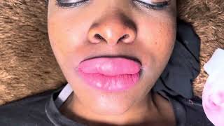 Lip blush process [upl. by Aretta]