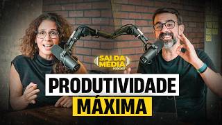 Como ORGANIZAR sua vida inteira com 3 APLICATIVOS  Podcast Sai da Média 160 [upl. by Fotina]