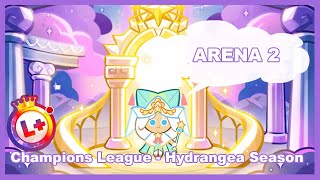 Hydrangea Champions League ARENA 2  Cookie Run Ovenbreak [upl. by Lothario792]