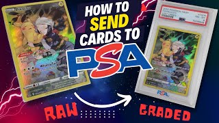 How to Send Cards to PSA for Grading [upl. by Anilegnave]