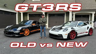 2023 992 GT3RS TEST  New vs Old Porsche GT3RS Comparison and Performance Testing [upl. by Lou]