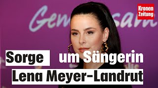 Lena MeyerLandrut vor Konzert in Spital gebracht  kronetv NEWS [upl. by Aldwon]