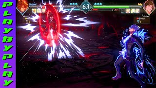 FULLSCREEN FIREBALL COMBO  Belial  Top Ranked Belial  VS Monster Siegfried GBVSR Breakdown [upl. by Jephthah192]