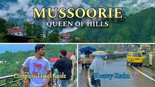 Mussoorie Complete Tour Guide  Mussoorie Tour Vlog  Mussoorie Tourist Places  Mussoorie Trip ⛰️☔️ [upl. by Leahkim806]