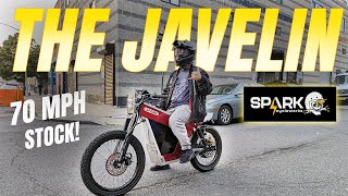 TEST RIDING THE JAVELIN from Spark Cycleworks  Other High Powered PEVs [upl. by Sabanrab302]