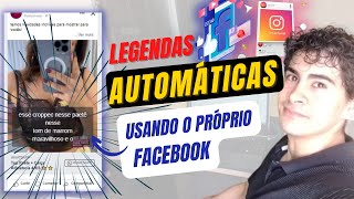 Legenda grátis automática facebook ads [upl. by Ahselyt]