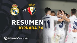 Resumen de Real Madrid vs CA Osasuna 20 [upl. by Magan]