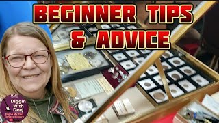 Coin Collecting Tips And Advice For Beginners coincollecting diggensundays [upl. by Carlick]