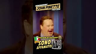 🤣 John Pinette  SONO AFFAMATO 🇮🇹 🍕 Feed Me Im Starving 😆 comedy shorts funny food italy [upl. by Annaiuq]