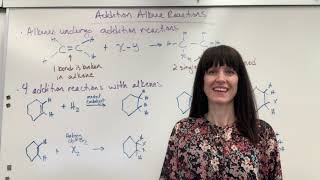 Alkene Addition Reactions Overview [upl. by Ayotak]