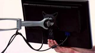 Wishbone Monitor Arm Training amp Installation  Providing Monitor Support [upl. by Dickman]