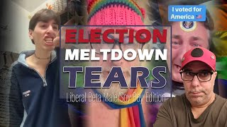 Liberal Men  2024 Election  Meltdowns and Tantrums  These People Are Not Well  Donald Trump [upl. by Aratnahs]