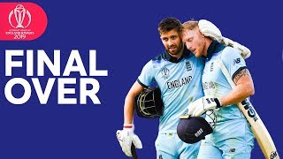 Incredible Final Over of Englands Innings  Stokes Forces Super Over  ICC Cricket World Cup 2019 [upl. by Mchale]