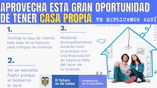 nuevo programa gran oportunidad para tener CASA PROPIA tome nota así funciona Jóvenes Propietarios [upl. by Ronna]