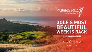 Golfs Most Beautiful Week is Back [upl. by Neerod]