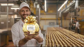 How Ferrero Rocher is Made [upl. by Rozelle]