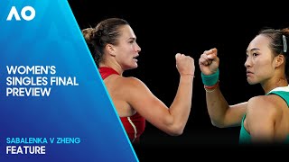 Womens Singles Final Preview Sabalenka v Zheng  Australian Open 2024 [upl. by Illac450]