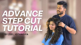 HOW TO DO ADVANCE STEP LAYERS HAIRCUT  STEP BY STEP HAIRCUT  हेयरकट करना सीखें आसान तरीके से [upl. by Martel930]