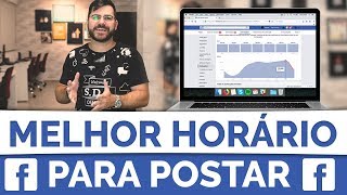 QUAL MELHOR HORÁRIO PARA POSTAR NO FACEBOOK  DICA FACEBOOK [upl. by Ursula]