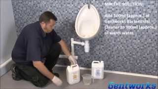 How to carry out dosingsluicing for a urinal fitted with an Aquafree waterless cartridge [upl. by Kirk936]