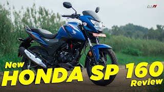 HONDA SP 160 Bs6 OBD2 Model Malayalam Review  One D Malayalam [upl. by Stanhope]