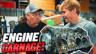 Nova Engine Carnage Reveal  372 SBC DYNO DAY [upl. by Kalvn70]