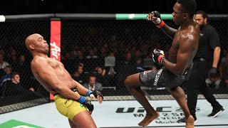 Israel Adesanya and Anderson Silva Cross Paths  UFC 234 2019  On This Day [upl. by Prestige]