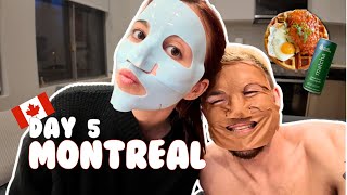 VLOG MONTRÉAL 🇨🇦  skincare brunch balade à vélo amp haul courses [upl. by Ishmul]