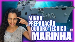 DICAS DE PREPARAÇÃO PARA A PROVA DO QUADRO TÉCNICO DA MARINHA [upl. by Althee]