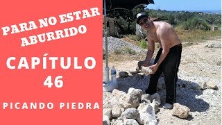 Pared de piedra ✅✅ quotCONSTRUIR UNA CASA PASO A PASOquot Capítulo 46 [upl. by Gilleod444]