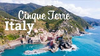 Cinque Terre Italy  Village Vernazza  Drone 4K [upl. by Annai]