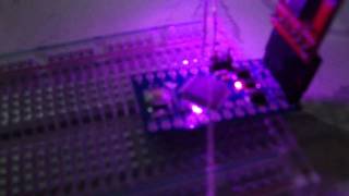 Sparkfun arduino pro mini blink [upl. by Aistek]