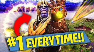 HOW TO BE THANOS IN EVERY GAME Fortnite [upl. by Aziar192]