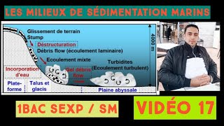 Conditions de sédimentation dans les milieux continentaux svt 1bac biof شرح بالداريجة [upl. by Rosemary282]