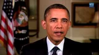 President Obamas message to the National Conference on LGBT Equality Creating Change [upl. by Suirtemid]